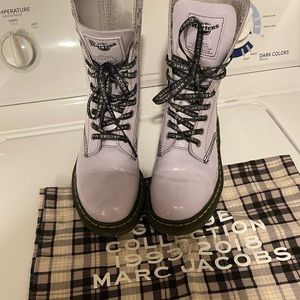 These are 1993/2018 Dr martens collab with Marc Jacobs.